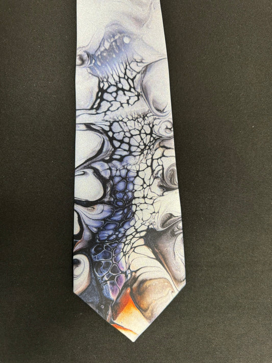 Fire and Scales Tie